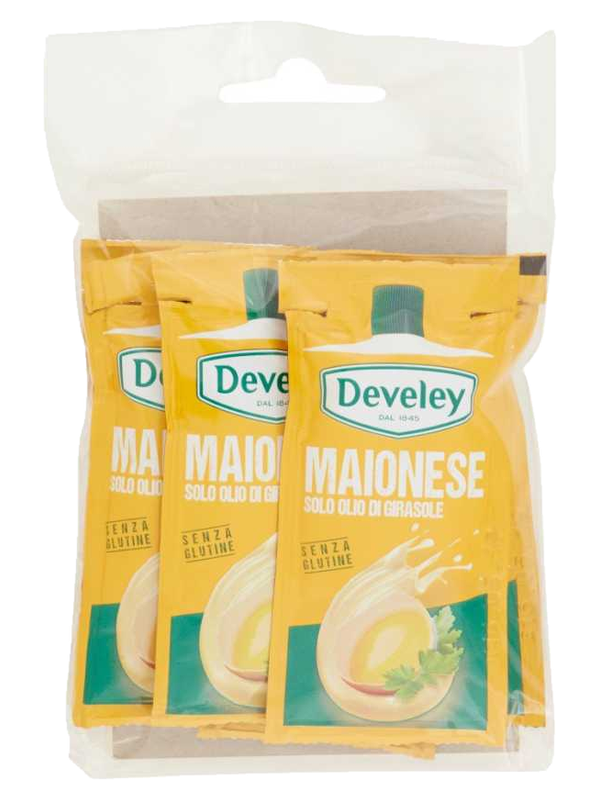 Develey mayonnaise en portions 6 x 15 ml · lot