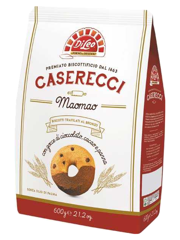 Di Leo biscuits Caserecci Maomao 600 g · paquet