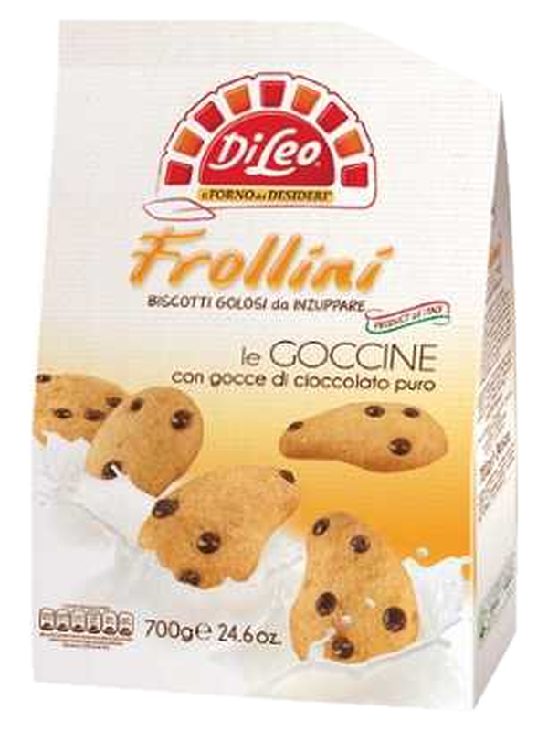 Di Leo sablés Goccine aux pépites de chocolat 700 g · paquet
