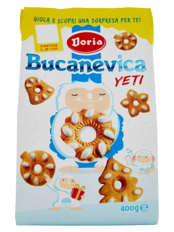 Doria biscuits Bucaneve 400 g · paquet