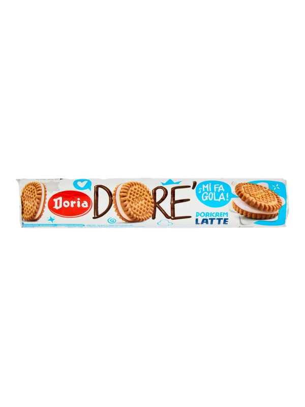 Doria biscuits fourrés Dorè à la vanille 150 g · tube