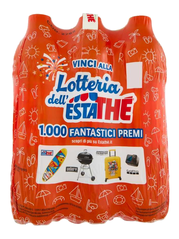 Estathé thé glacé à la pêche 1,5 L · bouteille