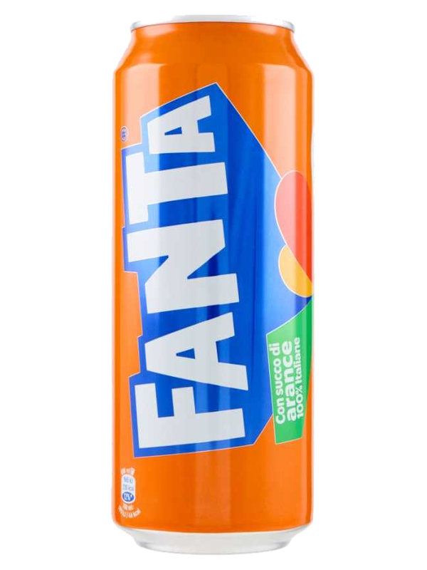 Fanta Orange canette Sleek 50 cl · canette
