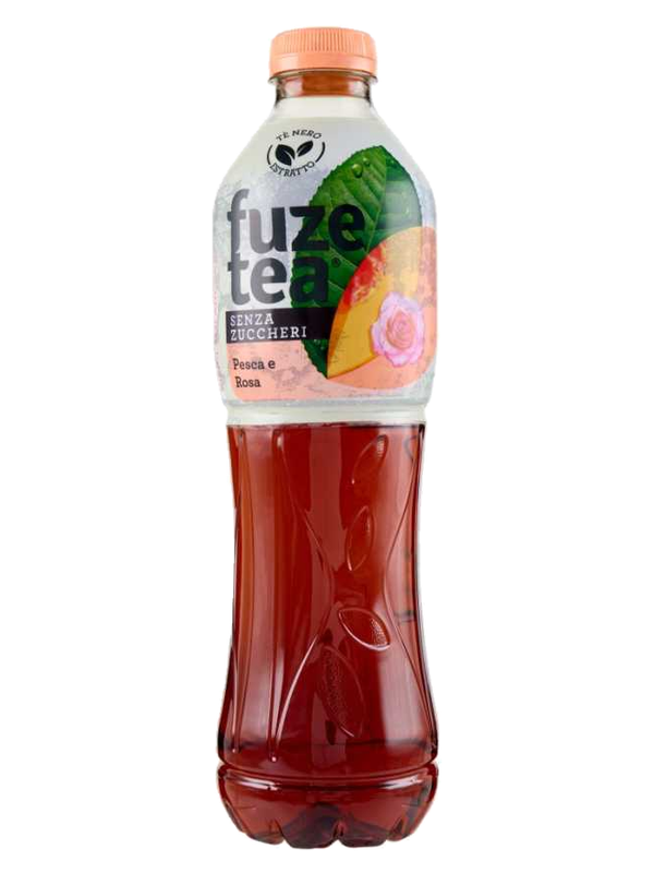 Fuzetea thé glacé à la pêche Zero 1,25 L · bouteille