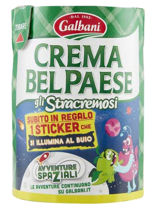 Galbani fromage fondu à tartiner Crema Bel Paese 6 portions (168 g) · boîte