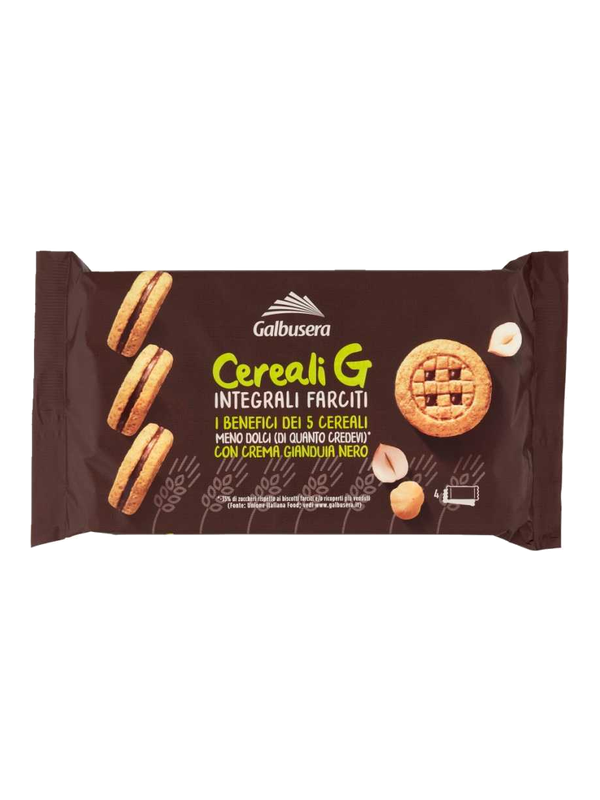 Galbusera Più Integrali fourrés 160 g · paquet