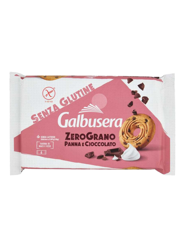 Galbusera sablés Zerograno crème et cacao sans gluten 300 g · paquet