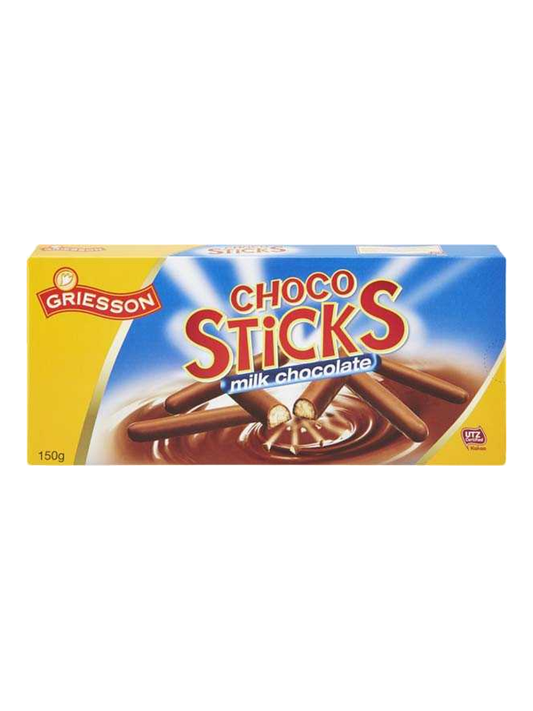 Griesson Choco Sticks assortis 150 g · boîte