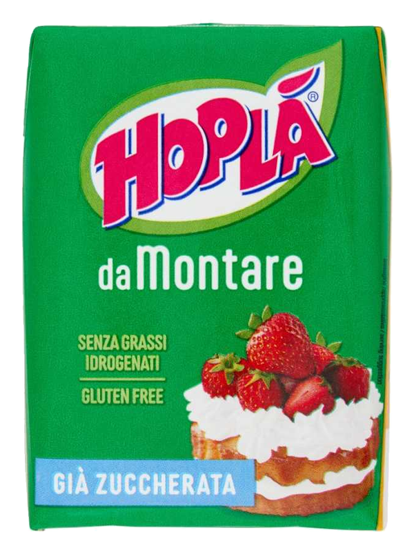 Hoplà préparation végétale non hydrogénée 200 ml · brique
