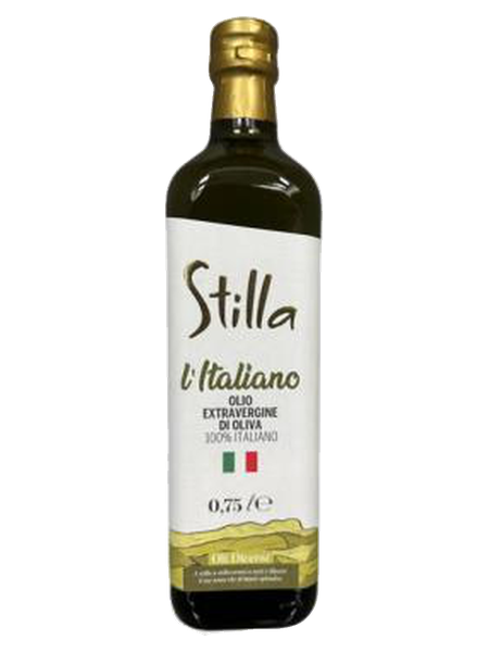 Huile d'olive vierge extra 100 % italienne 0,75 L · verre Marasca
