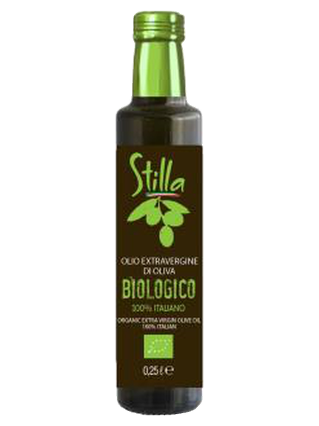 Huile d'olive vierge extra bio 100 % italienne 0,25 L · verre Dorica
