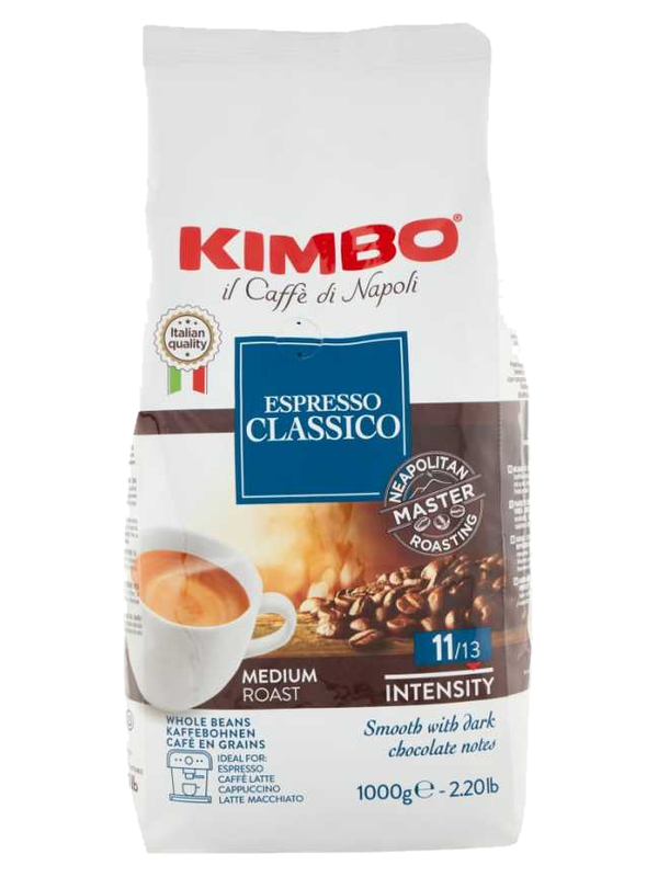Kimbo café en grains Espresso Classico 1 kg · paquet