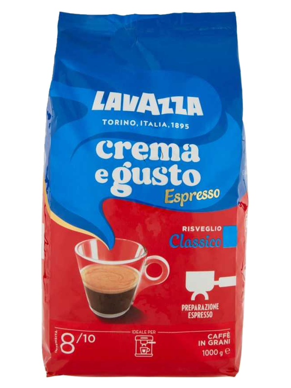 Lavazza café en grains Crema e Gusto Classico 1 kg · paquet