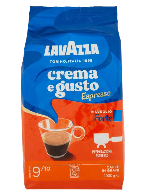 Lavazza café en grains Crema e Gusto Espresso Forte 1 kg · paquet