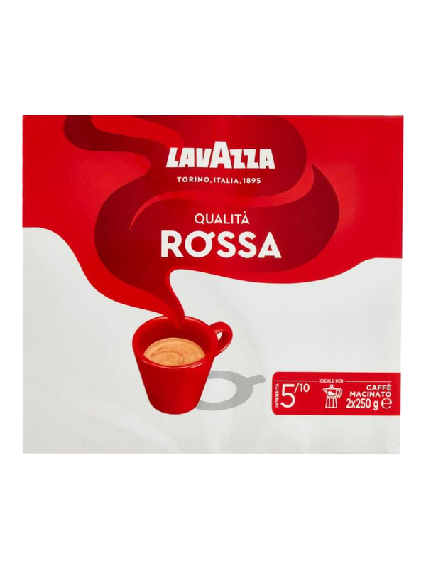 Lavazza café moulu Qualità Rossa 2 x 250 g · lot