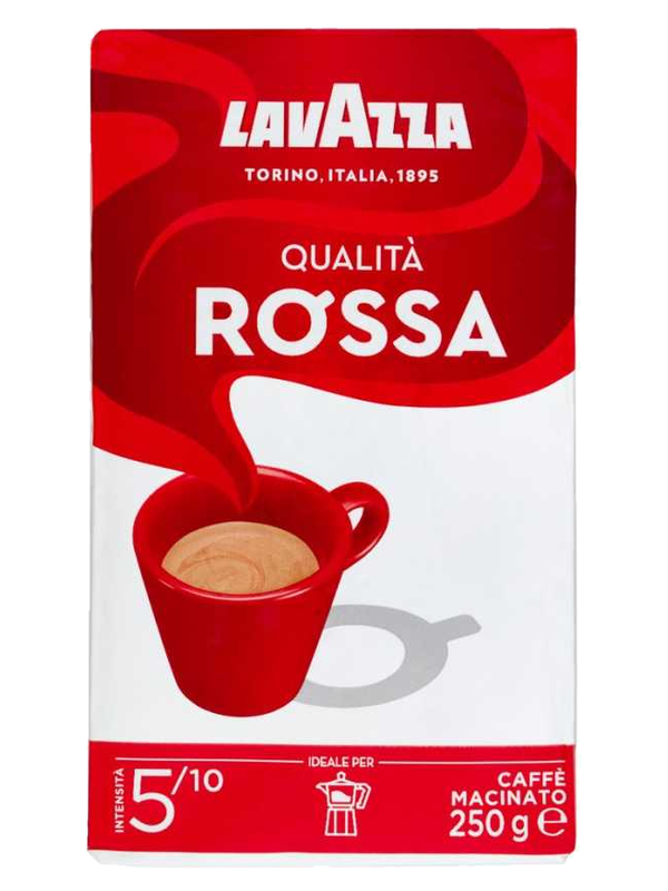 Lavazza café moulu Qualità Rossa 250 g · paquet