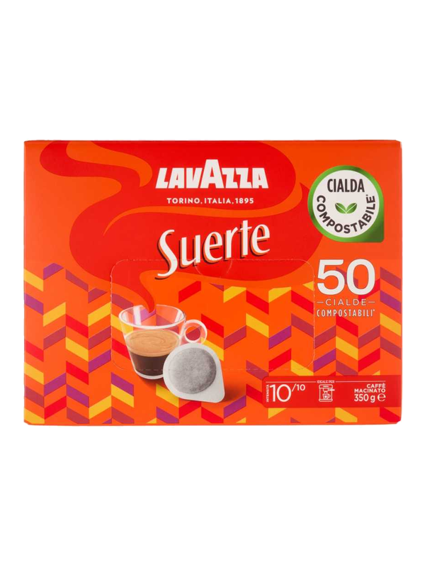 Lavazza dosettes Suerte 50 dosettes (350 g) · boîte