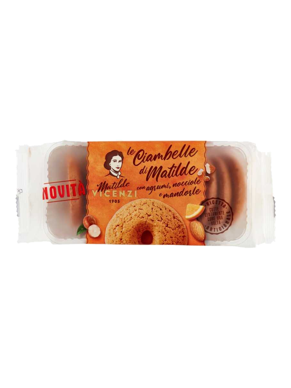 Matilde Vicenzi Le Ciambelle aux agrumes, noisettes et amandes 200 g · paquet