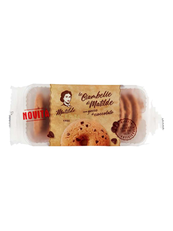 Matilde Vicenzi Le Ciambelle aux pépites de chocolat 200 g · paquet