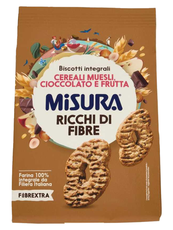 Misura Fibrextra muesli, chocolat et fruits 230 g · paquet