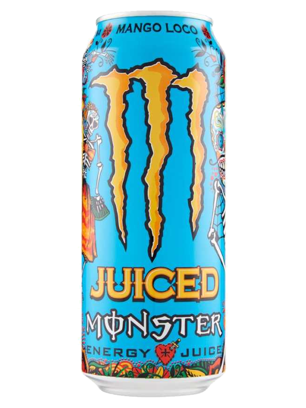 Monster Energy Mango Loco 50 cl · canette