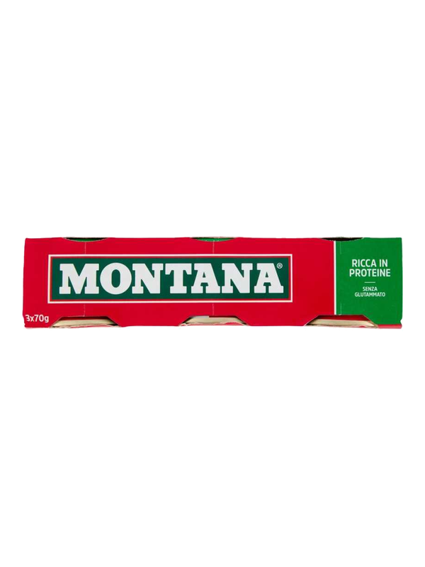 Montana viande bovine bouillie 3 x 70 g · lot