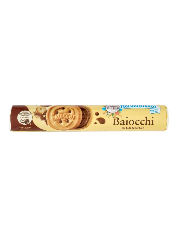 Mulino Bianco Baiocchi à la crème de noisette 168 g · tube