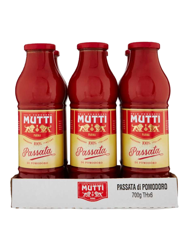 Mutti passata de tomates 6 x 700 g · lot