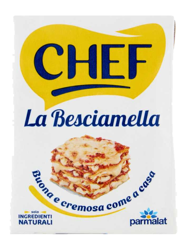 Parmalat béchamel Chef 200 ml · brique