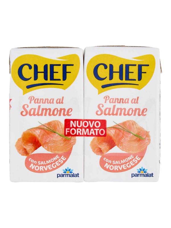 Parmalat crème Chef au saumon fumé 2 x 125 ml · lot