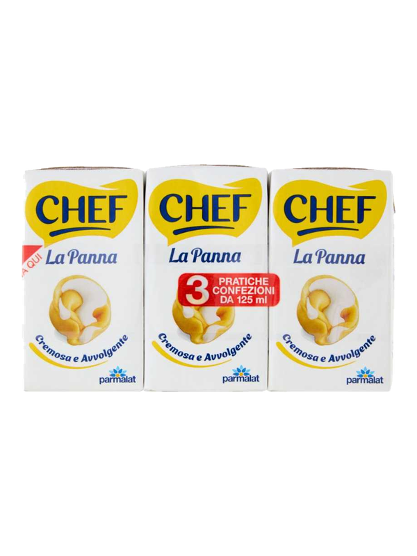 Parmalat crème de cuisine Chef 3 x 125 ml · lot