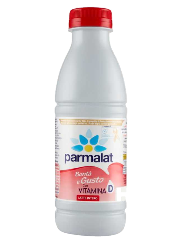 Parmalat lait entier UHT 100 % italien 500 ml · bouteille