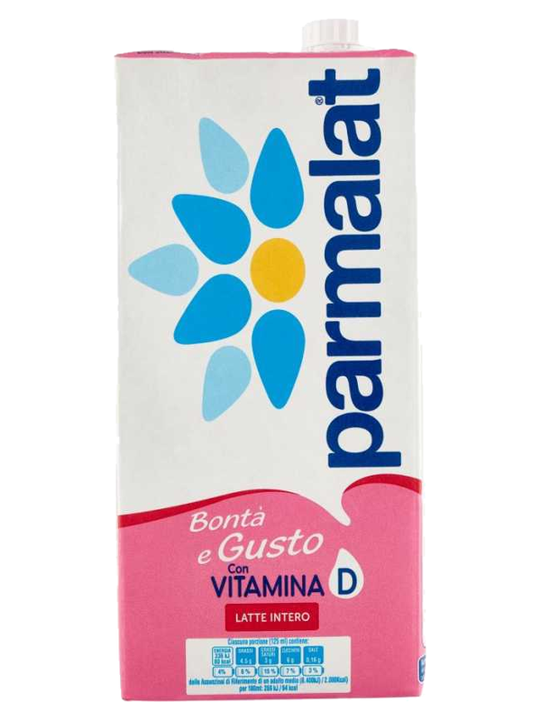 Parmalat lait entier UHT Slim 1 L · brique