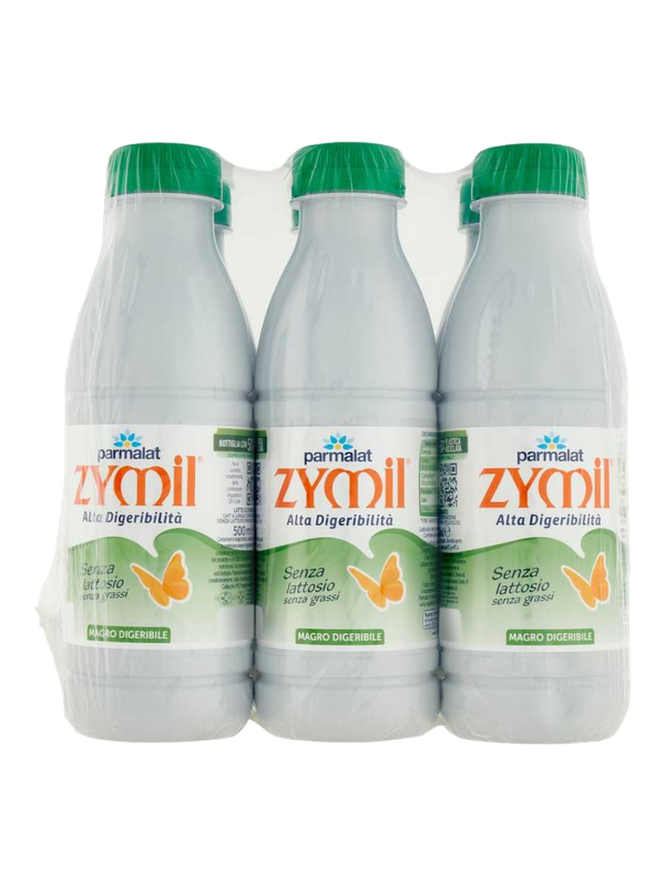 Parmalat lait Zymil 0,1 % de matière grasse sans lactose 500 ml · bouteille