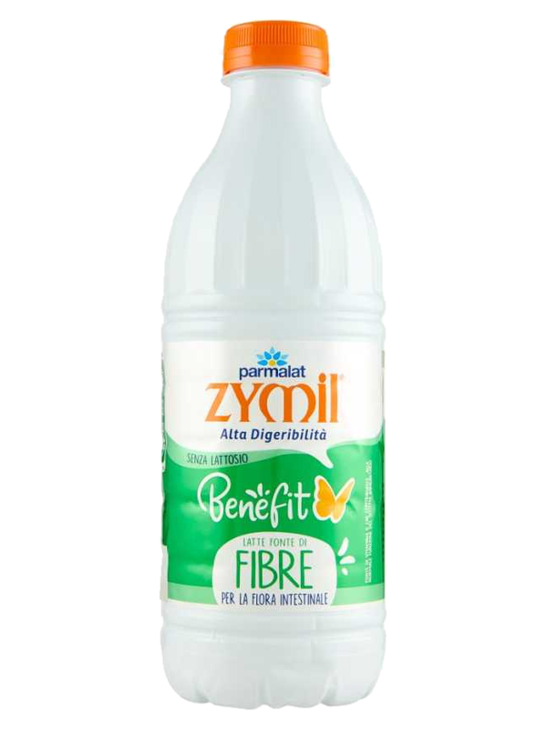 Parmalat lait Zymil UHT aux fibres sans lactose 1 L · bouteille