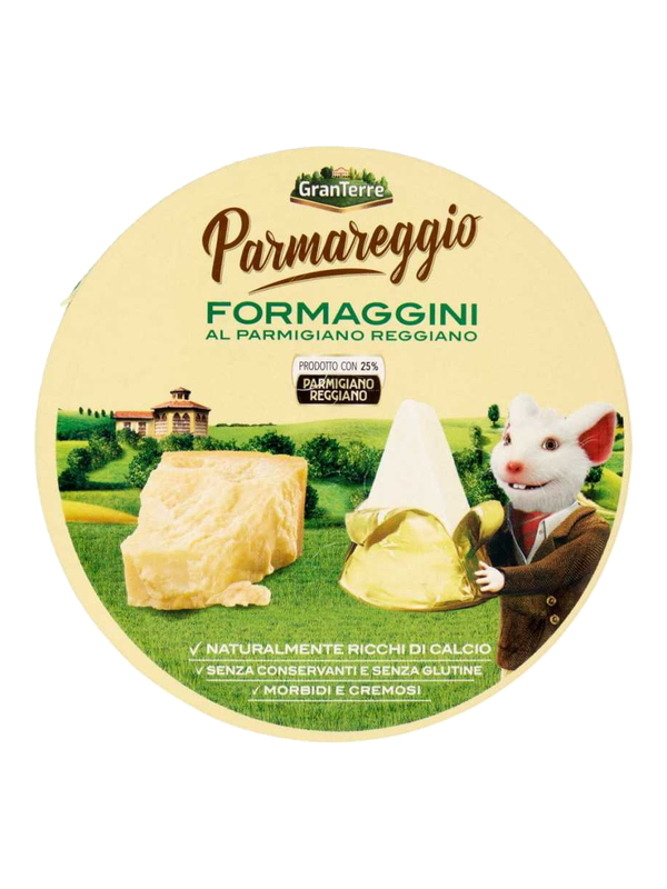 Parmareggio fromage fondu Formaggini 140 g · boîte