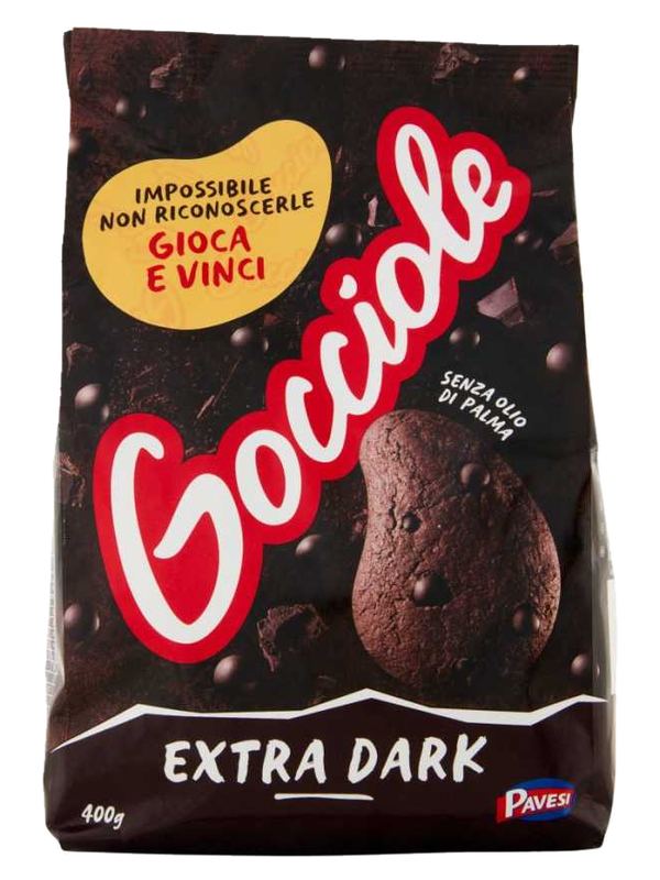 Pavesi Gocciole Extra Dark 400 g · paquet