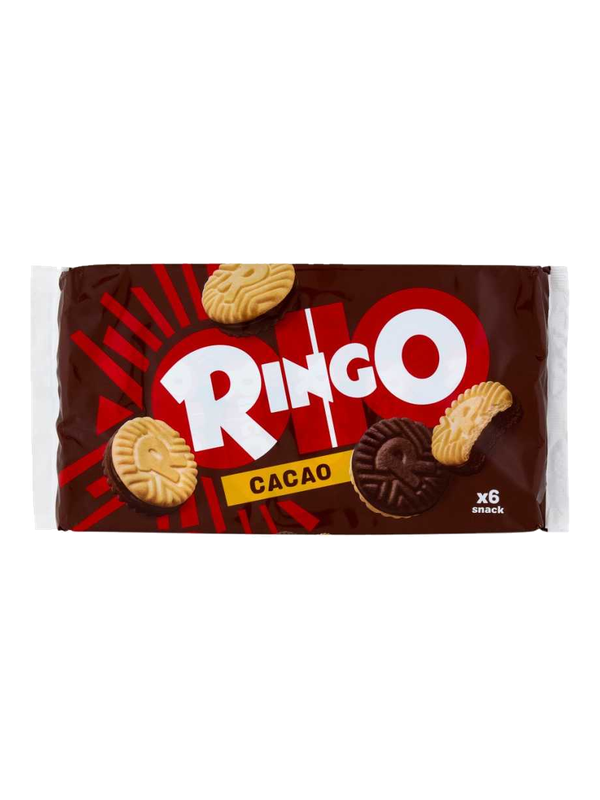 Pavesi Ringo fourrés au cacao, 6 portions 330 g · paquet