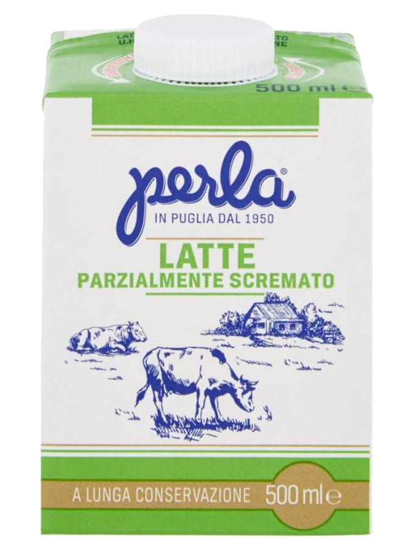 Perla lait demi-écrémé 500 ml · brique
