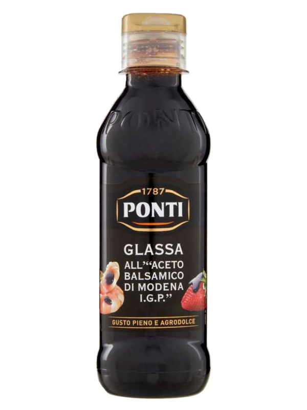 Ponti crème de vinaigre balsamique de Modène IGP 250 ml · bouteille