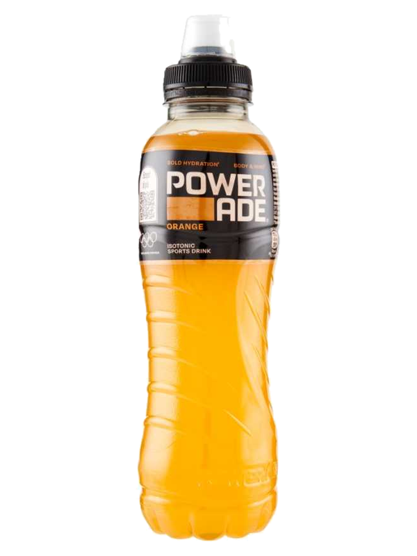 Powerade boisson isotonique à l'orange 50 cl · bouteille