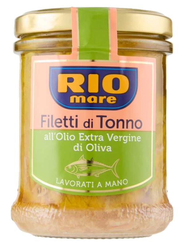 Rio Mare filets de thon à l'huile d'olive vierge extra 180 g · bocal