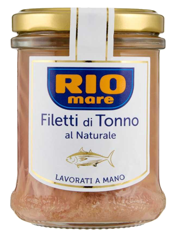 Rio Mare filets de thon au naturel 180 g · bocal