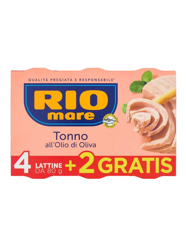 Rio Mare thon à l'huile d'olive 6 x 80 g · lot