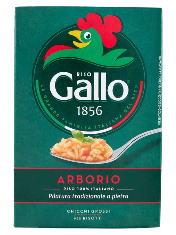 Riso Gallo riz Arborio Gran Gallo 500 g · boîte