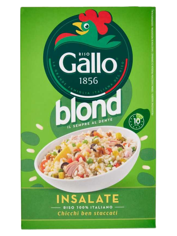 Riso Gallo riz Blond pour salades 1 kg · boîte
