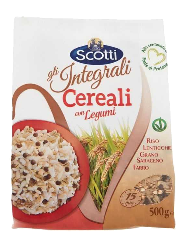 Riso Scotti 5 céréales aux légumineuses 500 g · paquet