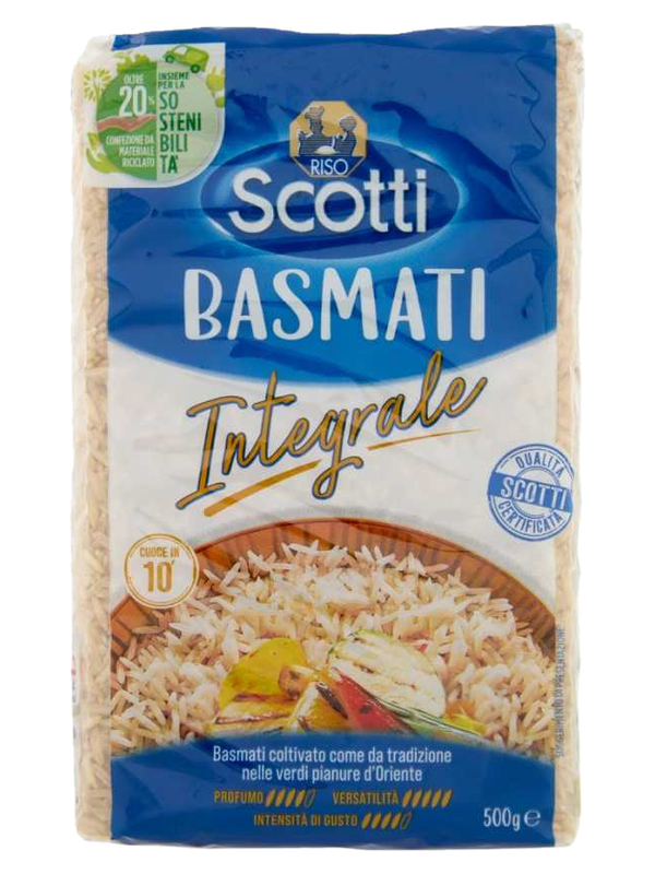 Riso Scotti riz basmati complet 500 g · paquet