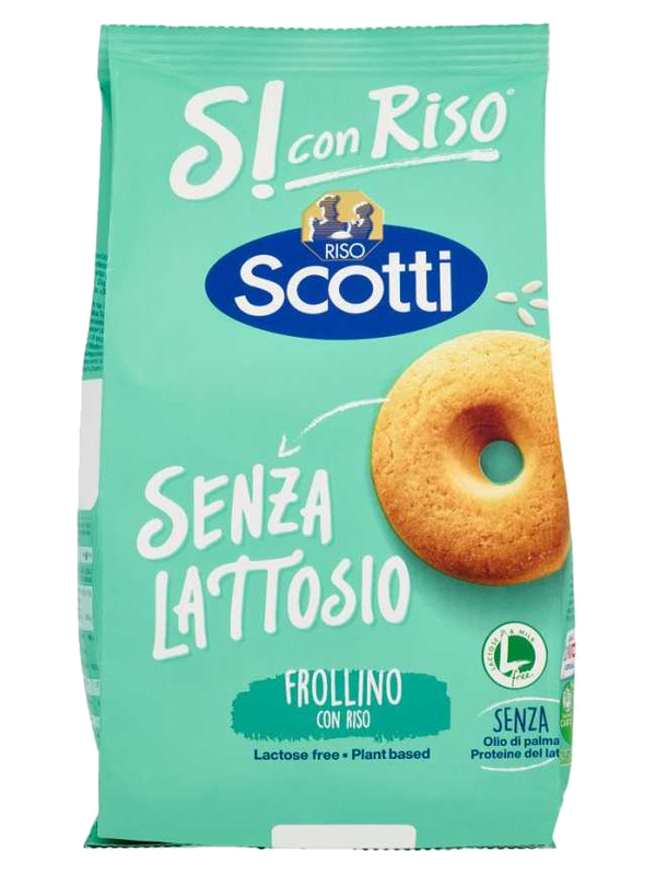 Riso Scotti sablés au riz sans lactose 350 g · paquet