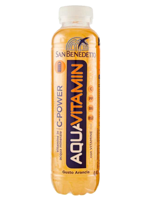 San Benedetto Aquavitamin C-Power orange 40 cl · bouteille